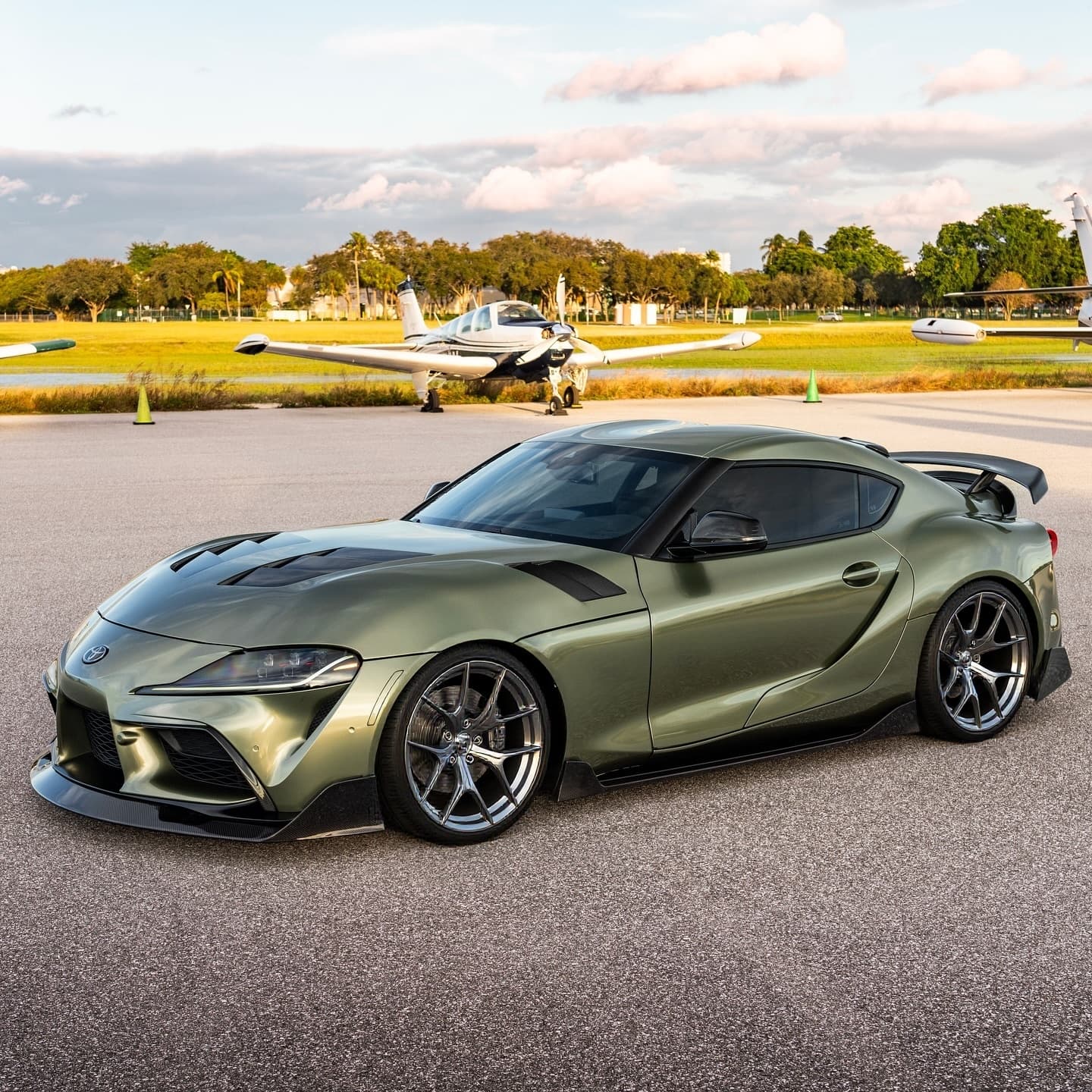 Supra on VTForged GS-5 Aero wheels