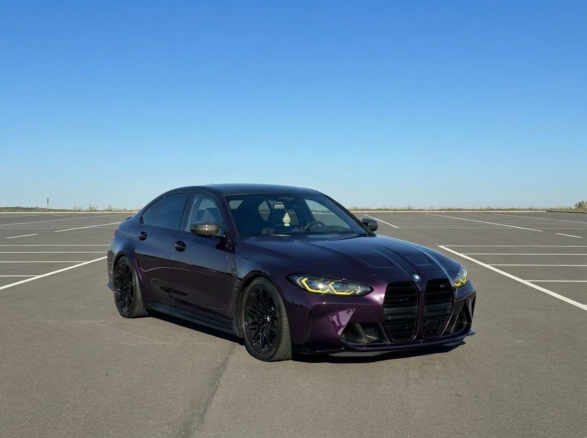 G80 M3 in Midnight Purple