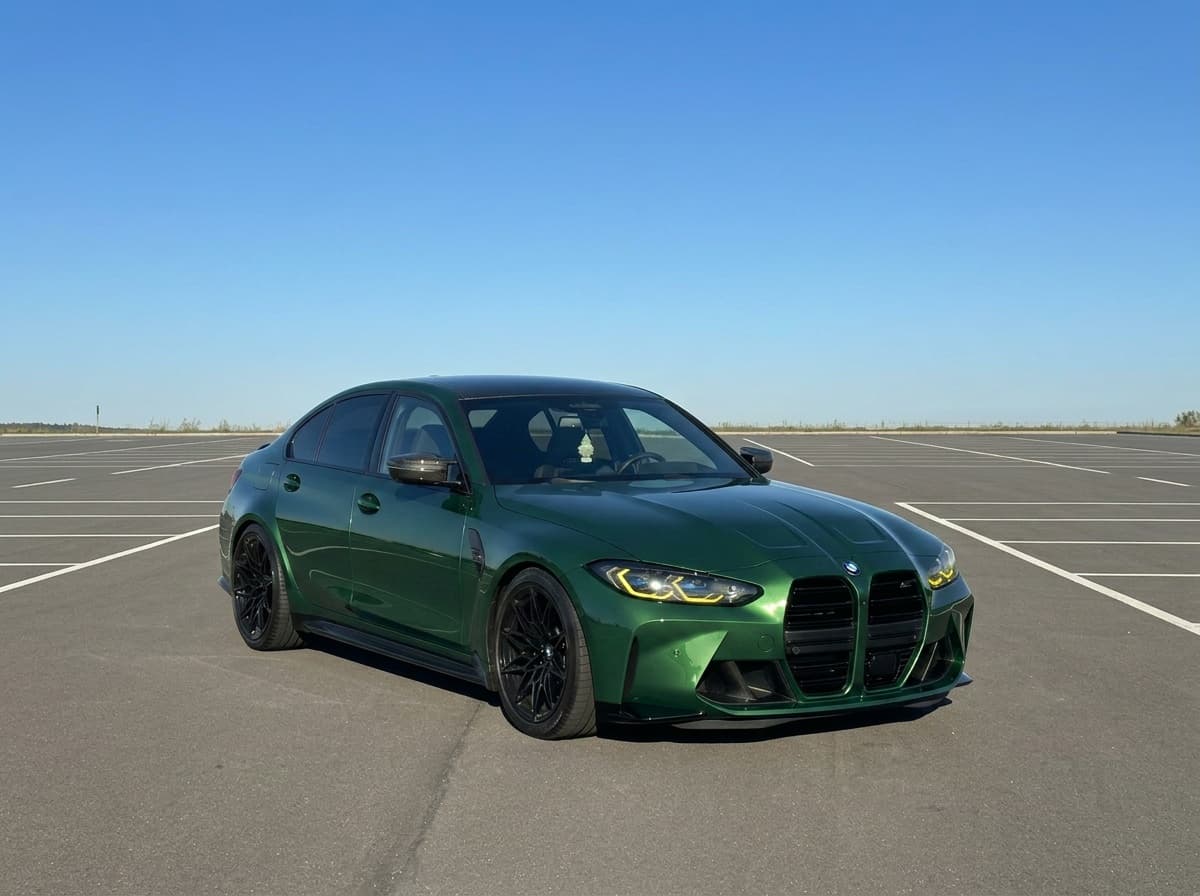 G80 M3 in Racing Green